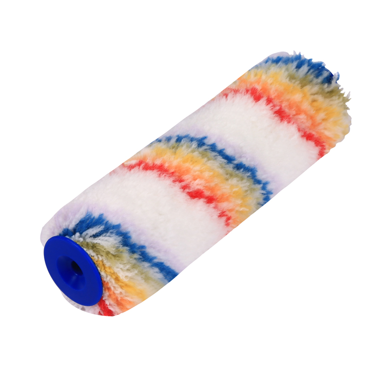 6”Rainbow Six Stripes Acrylic Mini Paint Roller Cover