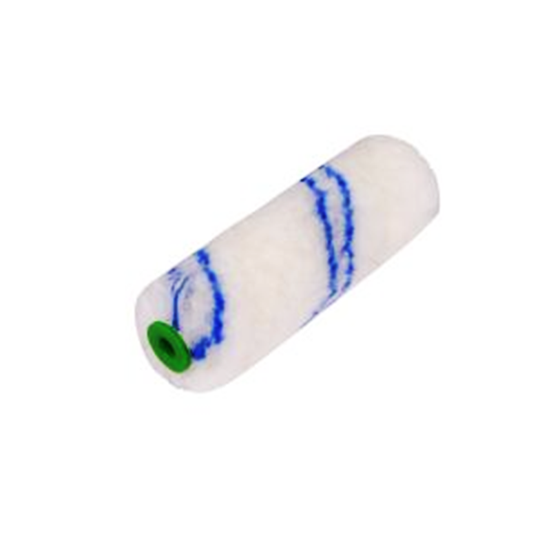 4”Double Blue Stripes Polyester Mini Paint Roller