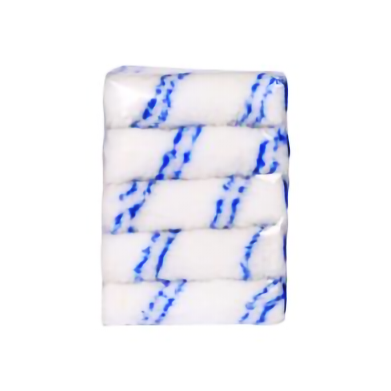 4”Double Blue Stripes Polyester Mini Paint Roller
