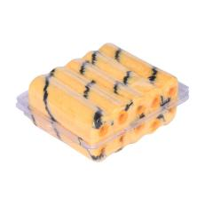 4”Black Stripes On Yellow Polyester Mini Paint Roller