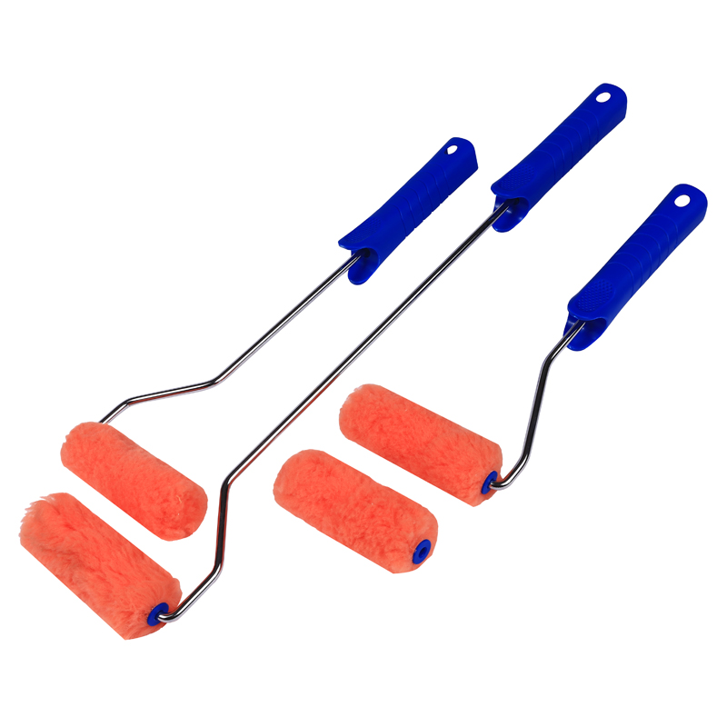 4”Orange Polyester Mini Paint Roller