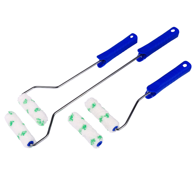 4”Green Spots Microfiber Mini Paint Roller