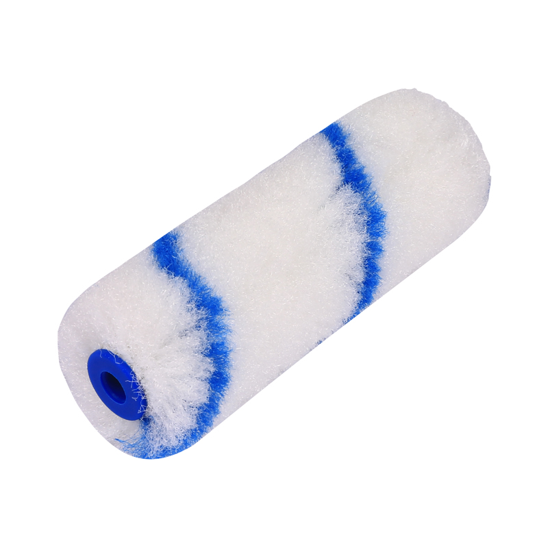 4”Blue Stripes Nylon Mini Paint Roller Cover