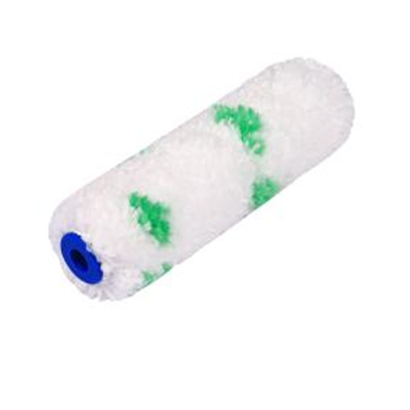 4” Green Spots Microfiber Mini Paint Roller Cover