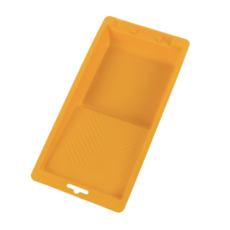 4” Yellow Plastic Paint Tray