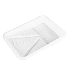 9” White Plastic Paint Tray Liner