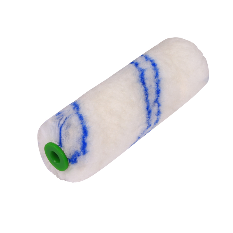 4” Double Blue Stripes Polyester Mini Paint Roller Cover