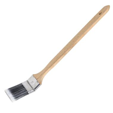 60MM Bent Radiator Paint Brush With Wooden Handle