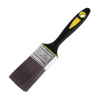 2” Wall Paint Brush With Plastic And Rubber Handle