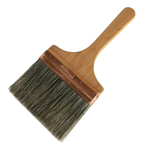 175MM Block Paint Brush With Wooden Handle